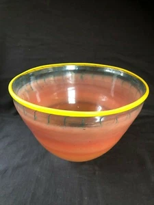 Large Costa boda Bowl . Signed + number . Beautiful design - Picture 1 of 8