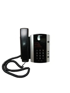 Polycom VVX 500 Business IP Media Phone w/ Handset & Stand tested - Picture 1 of 5