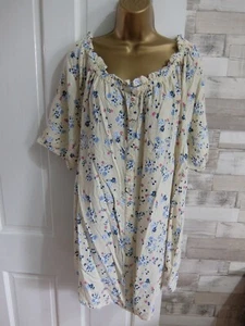 YOURS ● size 24 ● yellow floral cold shoulder blouse top womens ladies - Picture 1 of 6