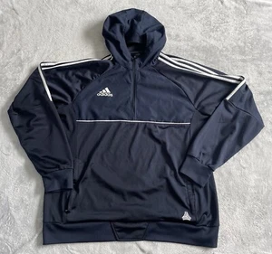 Adidas Hoodie Jacke Pullover Navy Clima Dri Fit Gr. XL - Bild 1 von 5
