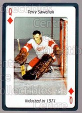 2006 Hockey Hall Of Fame Playing Card #51 Terry Sawchuk