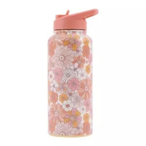 Sip By Splosh Retro Floral Water Bottle 950ml - Picture 1 of 4