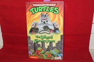 Dibujos animados Neca Teenage Mutant Ninja Turtles The Colosal Cromo Domo SELLADO - Imagen 1 de 3
