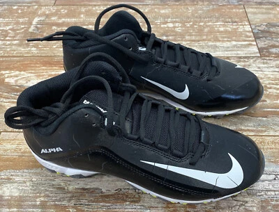 Nike Alpha Shark 2 3/4 Boys Football Cleats New No Box Sizes 7.5 - Image 1 of 4