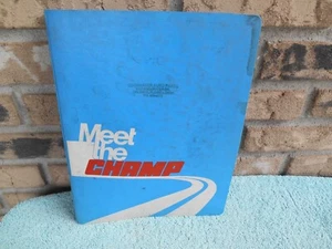 1990'S CHAMP AUTO PARTS ACCESSORIES Dealer Catalog REFERENCE FOLDER. 430 PAGES - Picture 1 of 15