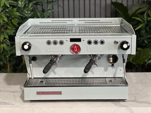 LA MARZOCCO LINEA PB 2 GROUP ESPRESSO COFFEE MACHINE PALE GREEN COMMERCIAL MAKER - Picture 1 of 13