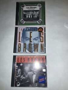 Les Brown, 3 mint CDs, free shipping, $12.90!