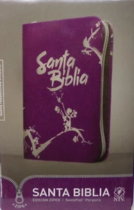 Bibel NTV, neue Übersetzung. Lebendiger Buchstabe 7 Punkte mit lila Verschluss *SKU5-3* - Bild 1 von 7