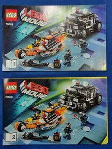 THE LEGO MOVIE 70808 Bedienungsanleitung Handbuch nur Teil 1 & 2 - Bild 1 von 5