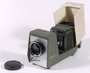 PRL) 1950 CABIN PROIETTORE DIAPOSITIVE DIA ELETTRICO 220 VOLT VINTAGE COLLEZIONE - Picture 1 of 9