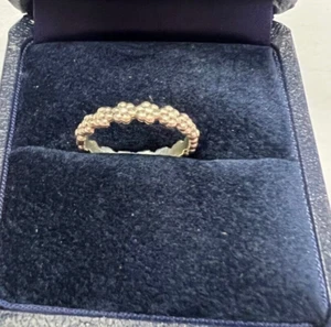 Pandora SS Infinity Eternity Band Ring Size 5.5 190994 [044DuW] - Picture 1 of 5