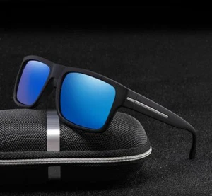 Square Sunglasses Polarized for Men Women Outdoor Sports Driving Glasses Golfing - Picture 1 of 26