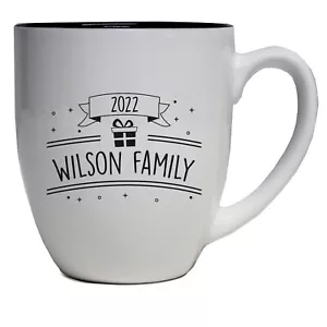 Personalized Holiday Winter Christmas Coffee Mugs - Picture 1 of 8