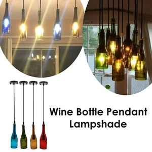 Moderne Deckenlampe Weinflasche Kronleuchter Pendelleuchte Hängelampenschirm - Bild 1 von 34