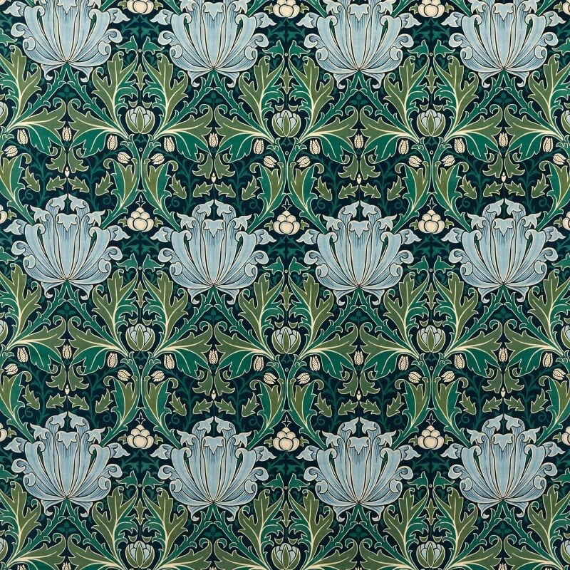 MORRIS & Co CURTAIN FABRIC HELENA VELVET 3 METRES DK5611