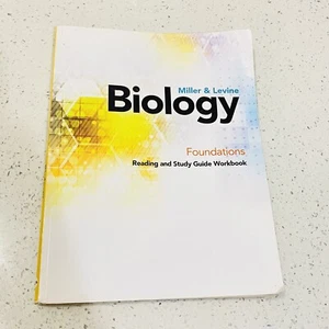Biology Foundations: Reading and Study Guide Workbook by Milles & Levine - Picture 1 of 13