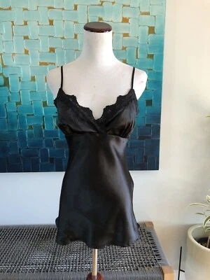 Y2K Rampage Black Floral Lace Camisole Size M NWT - Image 1 of 4