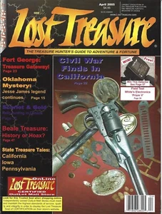 April 2005 Ausgabe Lost Treasure Magazin - Bürgerkriegsfunde in Kalifornien - Bild 1 von 2