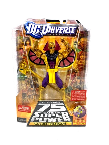 DC Universe Classic Validus Series Golden Pharaoh Action Figure (A8) Cover