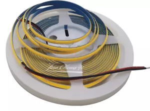 DC 12V 5mm super Thin COB 384leds/m led strip Soft Flexible LED Light Bar White - Picture 1 of 11