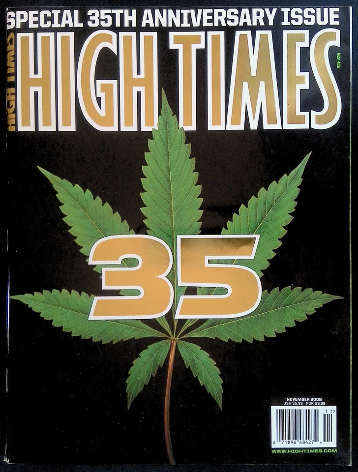 HIGH TIMES #406 ~ SPECIAL 35TH ANNIVERSARY ISSUE ~ VF- 2009 TRANS-HIGH MAGAZINE - Image 1 of 4