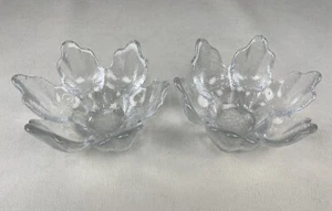 Par de candelabros de cactus de vidrio moteado Ravenhead de colección, votivos - Imagen 1 de 7