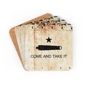 Juego de montaña rusa Come and Take It con estampado de cañón de alcornoque - juego de 4 - Imagen 1 de 7