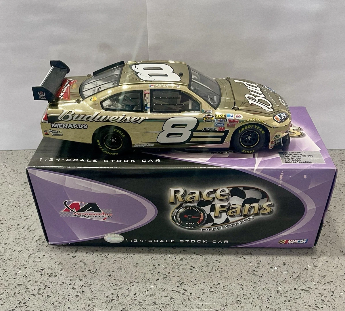 ＆【A0118】激レア 2007 デイル・アーンハートJR #8 レーシングカー ＆【A0118】激レア 2007 デイル・アーンハートJR #8 レーシングカー