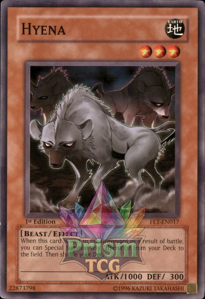 1st Ed Hyena FET-EN017 Yugioh - Image 1 of 1