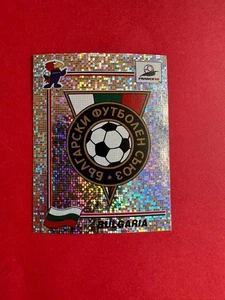 FIGURINA NUOVA NEW STICKER PANINI FRANCE 98 SCUDETTO BADGE #BULGARIA 282 - Foto 1 di 2