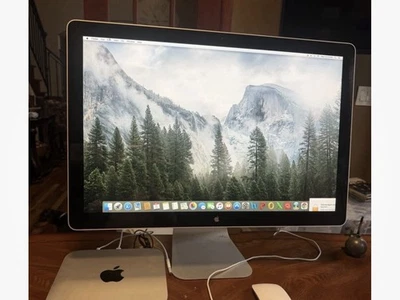 Apple Cinema Display LED A1267 24" Monitor 1920x1200 60Hz Mini-DisplayPort USB - Image 1 of 4