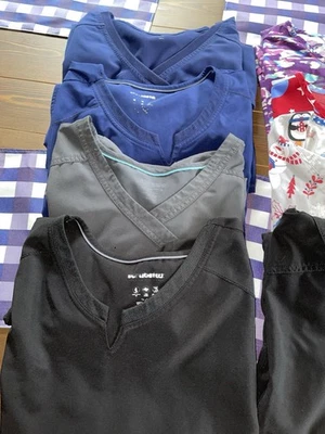 Plus Size Women's Scrub Tops 2XL-3XL - Image 1 of 3