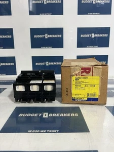 Disyuntor Square D QOB3150VH 150A 3P 240V nuevo de fábrica en caja sellada - Imagen 1 de 3