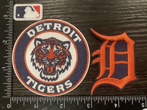 DETROIT TIGERS LOT SET OF 3 IRON ON PATCHES - Picture 1 of 1