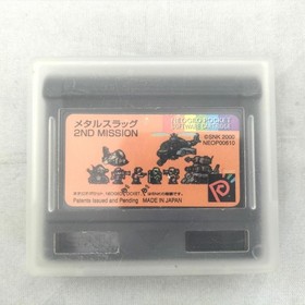 Neo Geo Pocket Software Model Number Metal Slug 2ND MISSION SNK