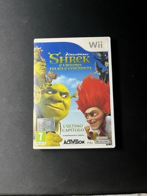 SHREK E VISSERO FELICI E CONTENTI Nintendo Wii - Versione Italiana - COMPLETO - Immagine 1 di 4