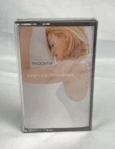 MADONNA Something To Remember Vintage Cassette Tape Factory Sealed Crazy For You - Bild 1 von 3