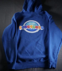 Disney Jr RoboGobo Hoodie Herren mittelblau Pullover Show TV Serie Promo Crew - Bild 1 von 7