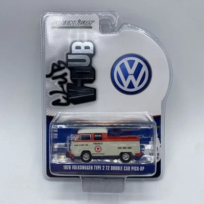 Greenlight 1976 Volkswagen Tipo 2 T2 Doble Cabina Pick-Up Club V-Dub Serie 12 Foto 1 de 2