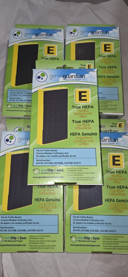 Genuine GermGuardian HEPA Filter E FLT4100 For AC4100 AC4150B AC4150BL AC4150P