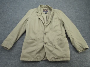 Duluth Jacket Mens Medium Beige Single Vented Long Sleeve Coat Adult M - Picture 1 of 12