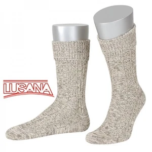 Lusana German Bavarian European Sportstutzen Knit Socks for Lederhosen - Picture 1 of 1