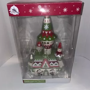 Disney Parks beleuchten Fantasyland nordisches Winterschloss Mickey Weihnachtsfigur - Bild 1 von 9