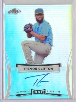 2017 Leaf Metal Draft TREVOR CLIFTON Autograph RC - Image 1 of 3