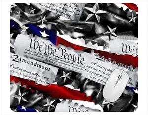 USA We The People Computer Non Slip Custom Mouse Pad Handmade - Bild 1 von 5