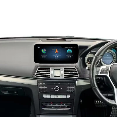 10.25" Android Screen Carplay Car Stereo Mercedes Benz E coupe C207 A207 NTG5.0 - Image 1 of 4