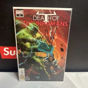 Fumetto firmato Anson Mount con certificato di autenticità - Morte degli Inumani - Marvel #3 - come nuovo - Foto 1 di 10