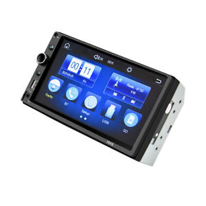 Double 2Din Touch Screen Car Stereo Radio Bluetooth FM MP5 Player Carplay USB