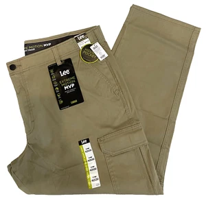 Lee Extreme Motion MVP Herren Regular Straight Cargo Hose 42X30 KC Khaki - Bild 1 von 11