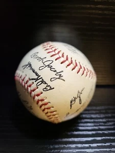 CLEVELAND INDIANS 88' 89' - BROTE NEGRO!!! Bola Coleccionista - Pieza Genial Precio Bajo - Imagen 1 de 8